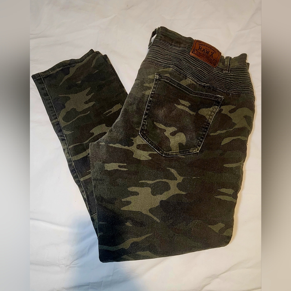 Raw X Camo Jean's